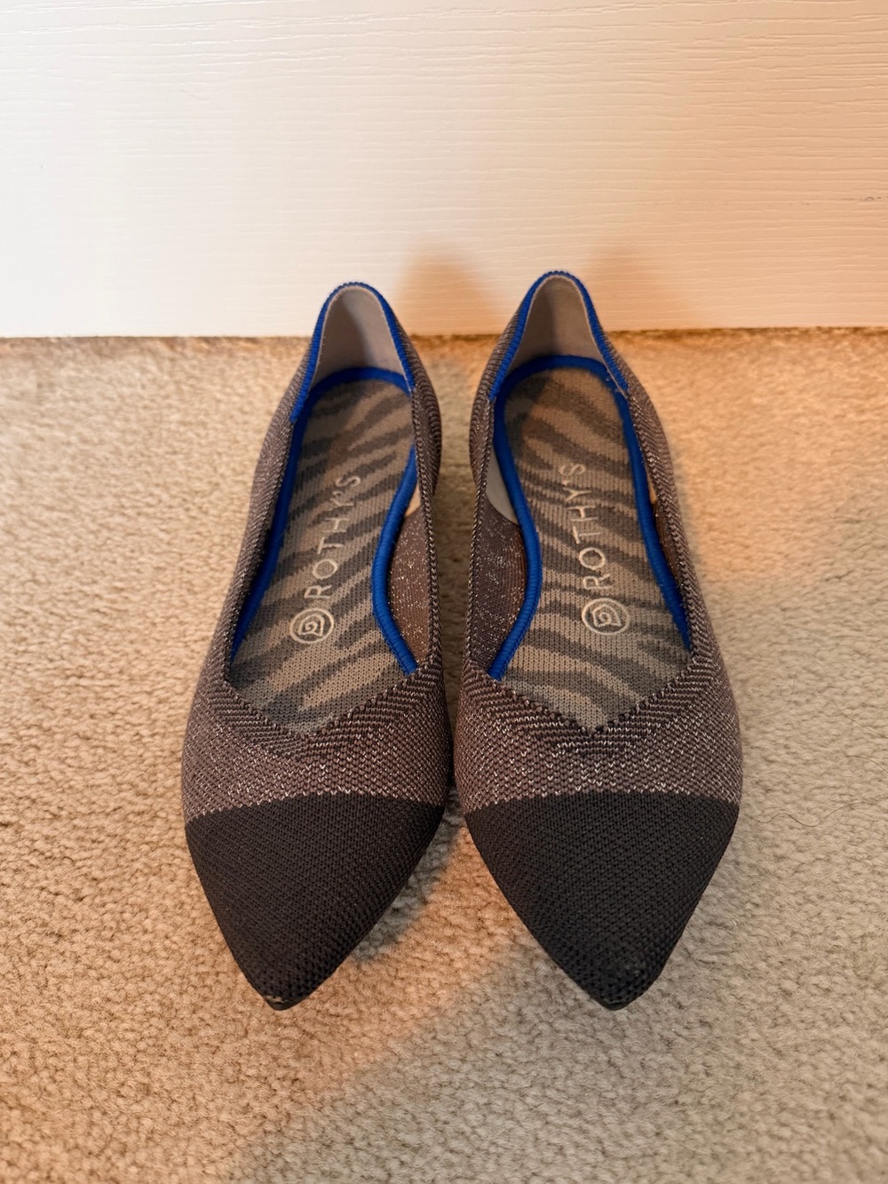Rothy’s The Point flats in size 8